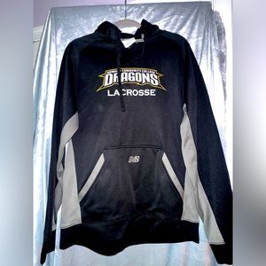 black howard lacrosse hoodie